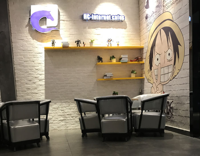 午夜免费福利视频陶现代仿古砖案例:别说了，一起去这个1000方的网咖开黑！